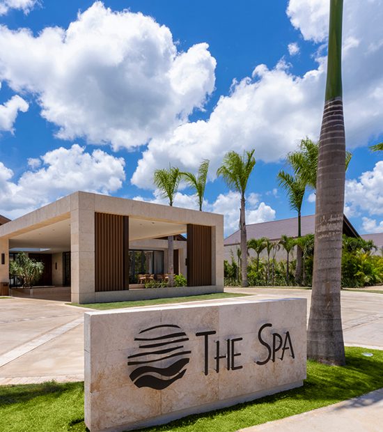 Entrance to The Spa at our Caribbean wellness resort